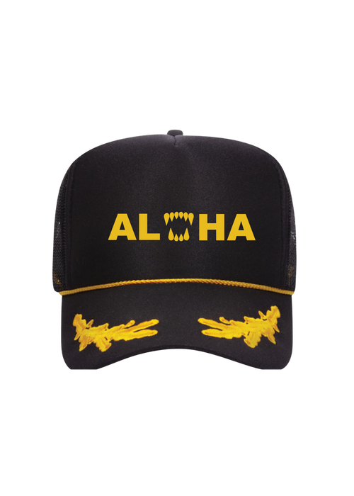 Blak Bear Aloha Trucker Hat-Captain