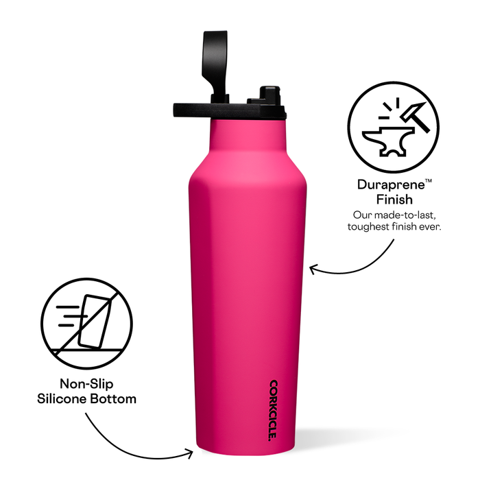 Corkcicle 20 oz Sport Canteen-Dragonfruit
