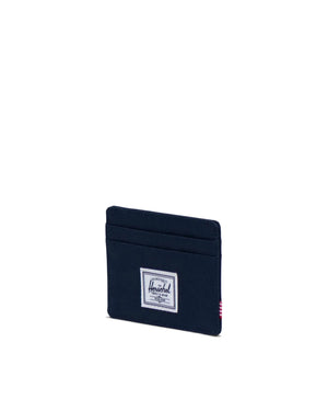 Herschel Charlie Cardholder Wallet-Navy— Alternate View
