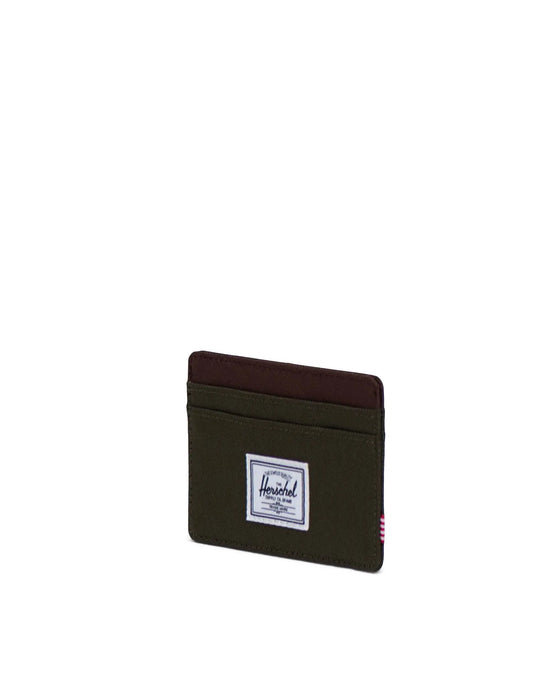 Herschel Charlie Wallet-Ivy Green/Chicory Coffee