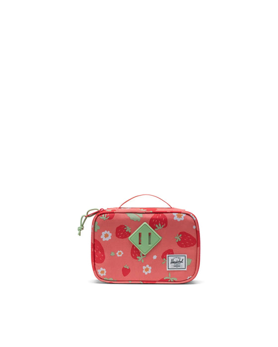 Herschel Little Heritage Pencil Case-Shell Pink Sweet Strawberries