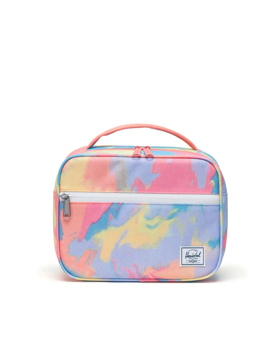 Herschel Little Pop Quiz Lunchbox-Washed Chalk