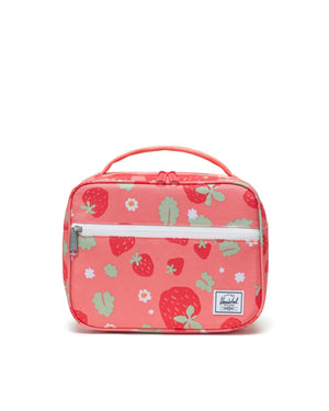 Herschel Little Pop Quiz Lunchbox-Shell Pink Sweet Strawberries