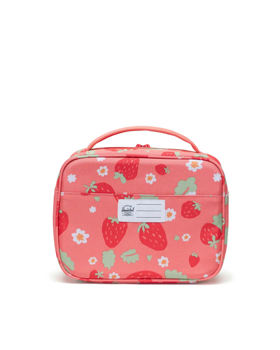 Herschel Little Pop Quiz Lunchbox-Shell Pink Sweet Strawberries