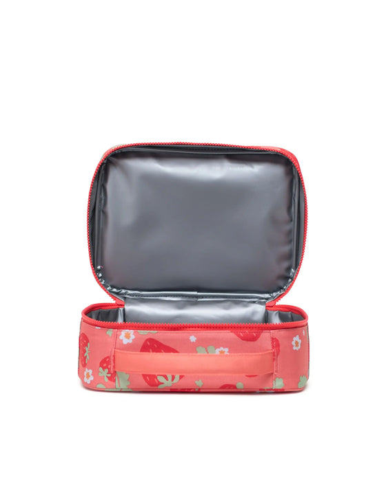 Herschel Little Pop Quiz Lunchbox-Shell Pink Sweet Strawberries