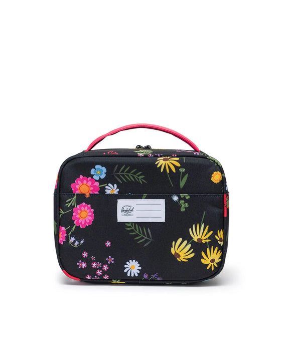 Herschel Little Pop Quiz Lunchbox-Floral Field
