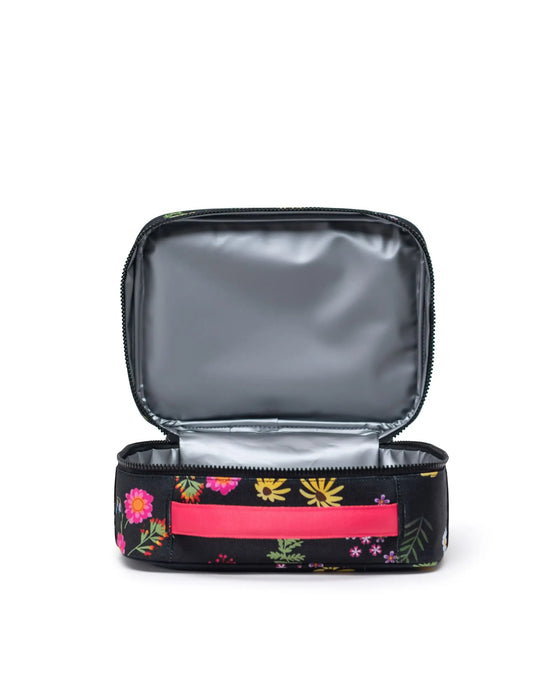 Herschel Little Pop Quiz Lunchbox-Floral Field