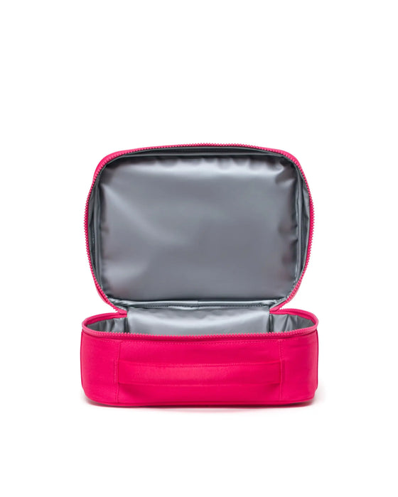 Herschel Little Pop Quiz Lunchbox-Hot Pink/Raspberry Sorbet