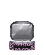 Herschel Pop Quiz Little Lunchbox-Scribble Leopard Sachet Pink