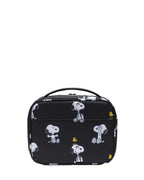 Herschel Peanuts Pop Quiz Lunchbox-Snoopy and Woodstock Black