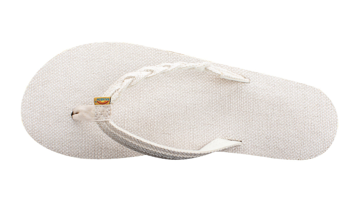 Rainbow W's Flirty Braidy Hemp Sandal-Natural
