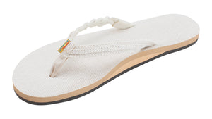 Rainbow W's Flirty Braidy Hemp Sandal-Natural
