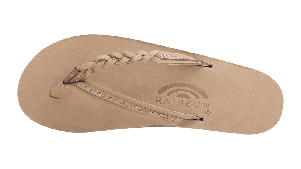 Rainbow W's Flirty Braidy Sandal-Sierra Brown