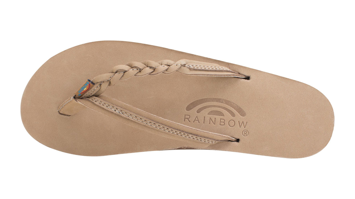 Rainbow Flirty Braidy Sandal-Sierra Brown