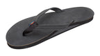 Rainbow W's Single Layer Leather Narrow Sandal-Premier Black