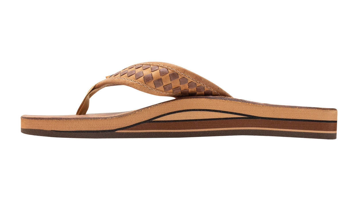 Rainbow Bentley Sandal-Buckskin