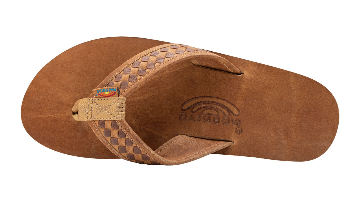 Rainbow Bentley Sandal-Buckskin