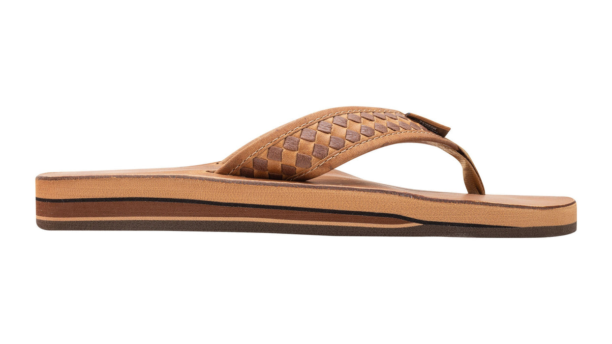 Rainbow Bentley Sandal-Buckskin