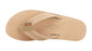 Rainbow Double Layer Leather Sandal-Sierra Brown