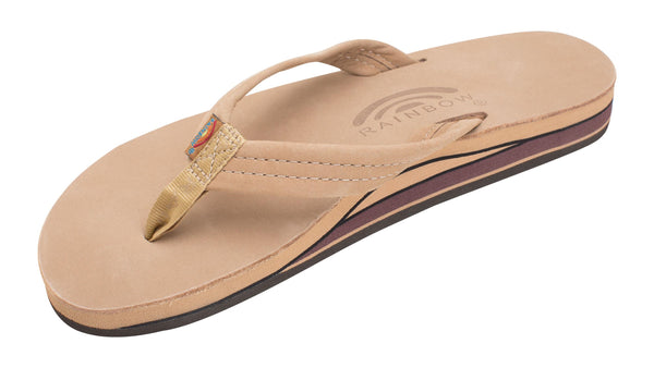 Rainbow Double Layer Leather 3/4