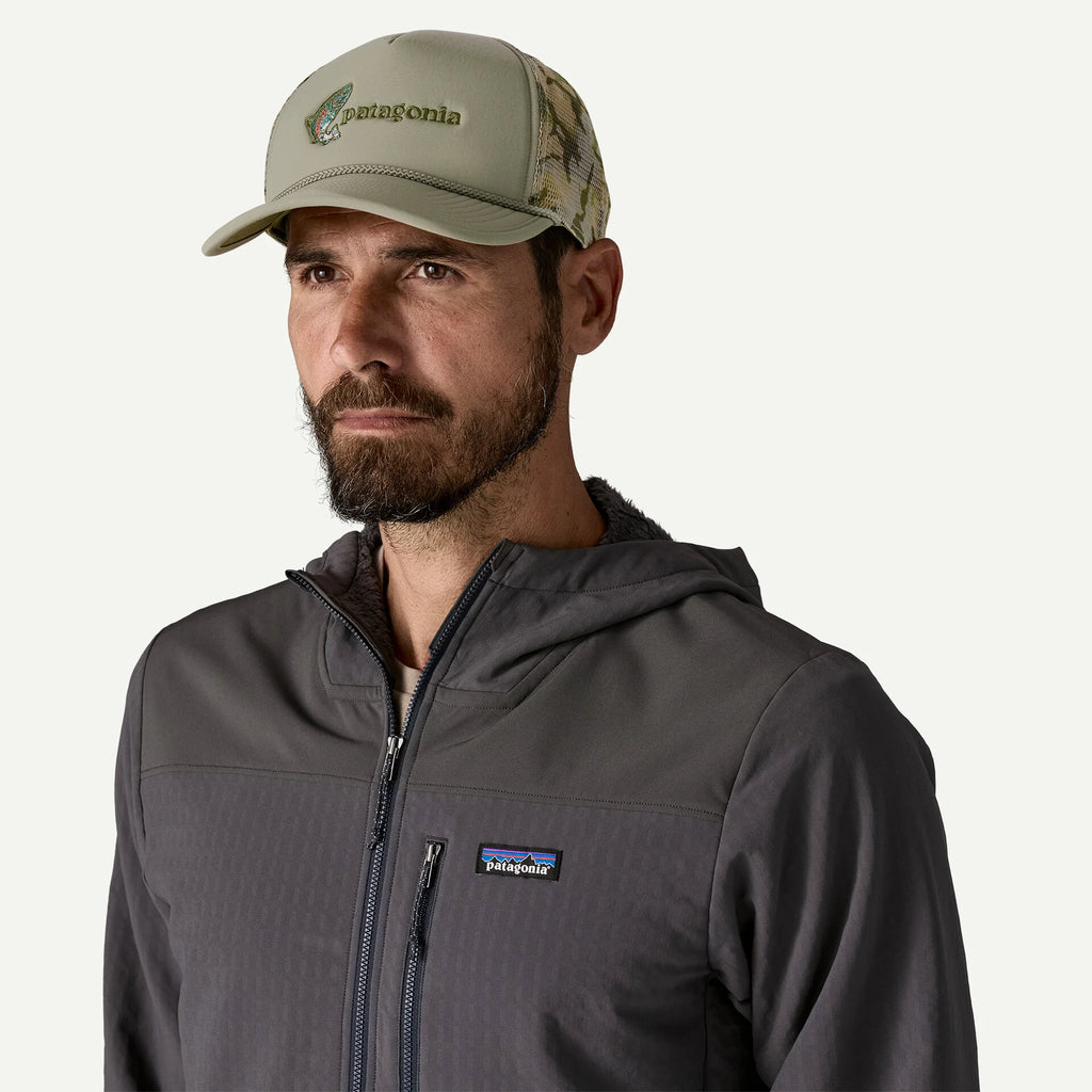 Patagonia Broadcaster Hat-Fish Jump: River Rock Green