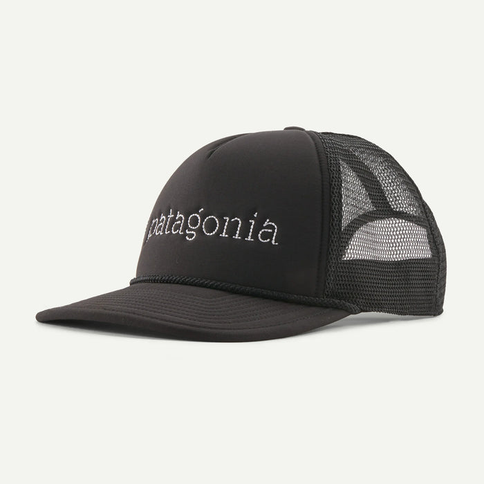 Patagonia Broadcaster Hat-Strata Text: Black