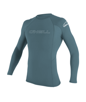 O'Neill Basic Skins 50+ L/S Rashguard-Dusty Blue