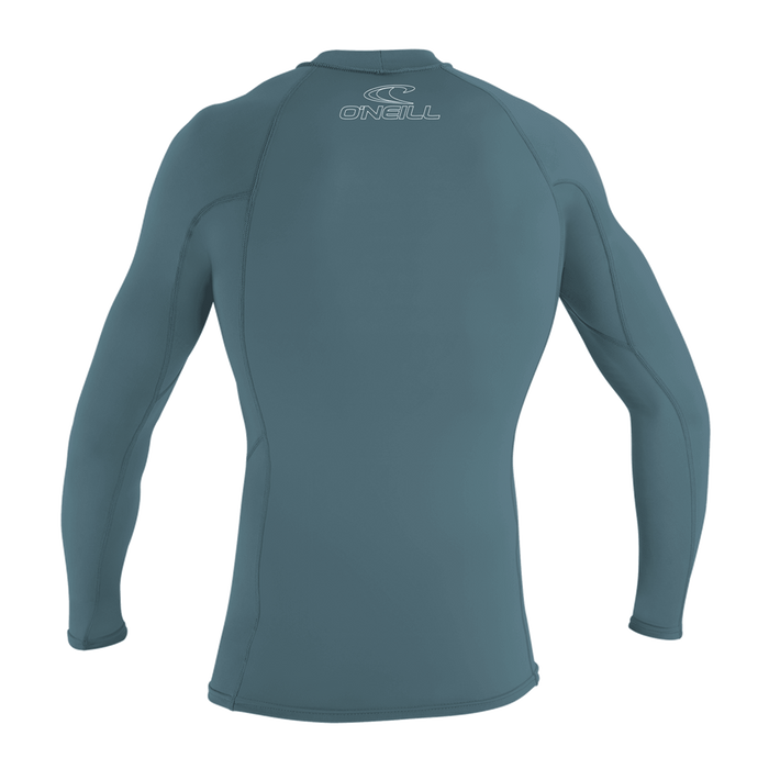 O'Neill Basic Skins 50+ L/S Rashguard-Dusty Blue