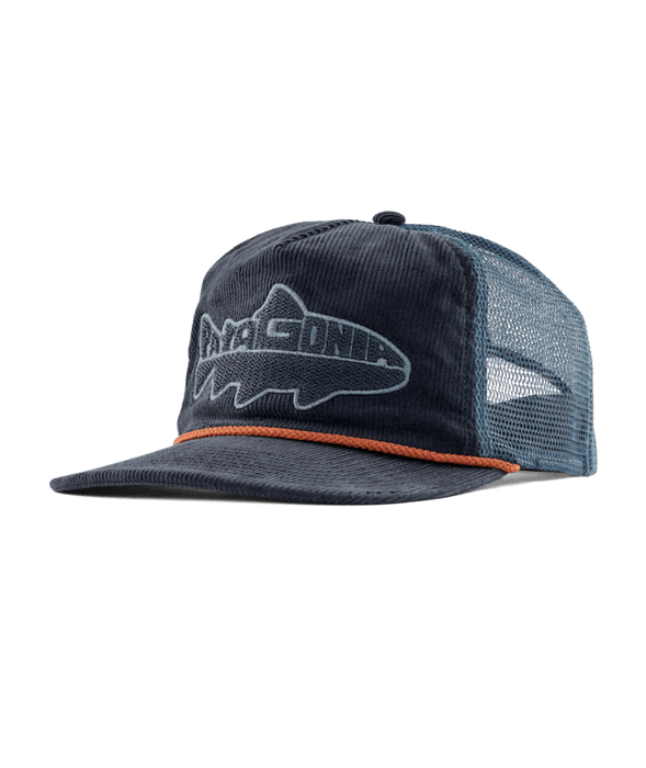 Patagonia Fly Catcher Hat-Wild Waterline: Smolder Blue
