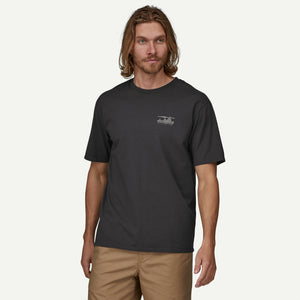Patagonia 73 Skyline Organic Tee-Ink Black