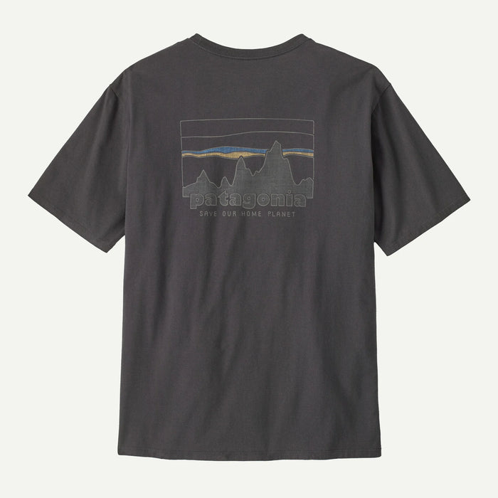 Patagonia 73 Skyline Organic Tee-Ink Black