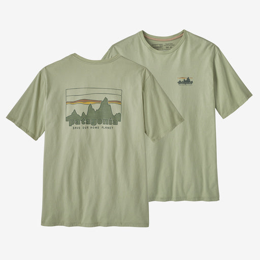 Patagonia 73 Skyline Organic Tee Salvia Green