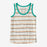 Patagonia Ridge Rise Stripe Repeat Organic Tank-Birch White w/Wavy Blue