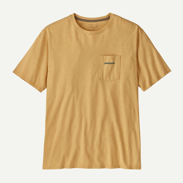 Patagonia Boardshort Logo Pocket Responsibili-Tee-Beeswax Tan