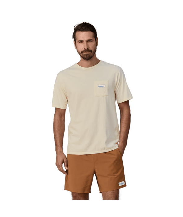 Patagonia Water People Organic Pocket Tee-Undyed Natural