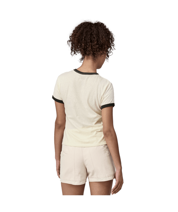 Patagonia CTA Ringer Responsibili-Tee-Log Off: Birch White