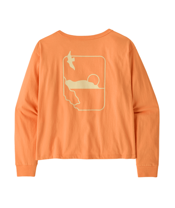 Patagonia Swelldrifter Easy Cut Organic L/S Tee-Heirloom Peach