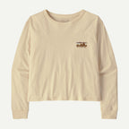 Patagonia 73 Skyline Easy Cut Organic L/S Tee-Undyed Natural