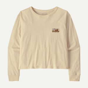 Patagonia 73 Skyline Easy Cut Organic L/S Tee-Undyed Natural