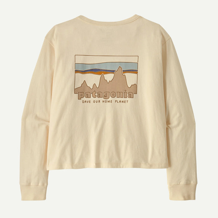 Patagonia 73 Skyline Easy Cut Organic L/S Tee-Undyed Natural