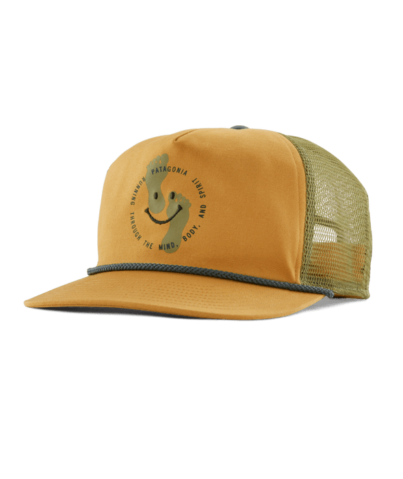 Patagonia Airfarer Hat-Spirit Toes: Pufferfish Gold