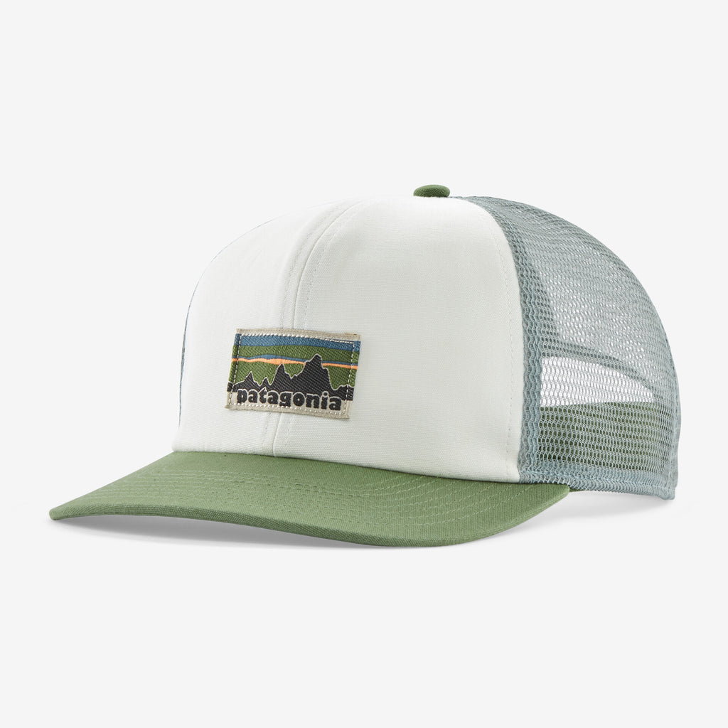 Patagonia Relaxed Trucker Hat-OG Legacy Label: Birch White — REAL ...