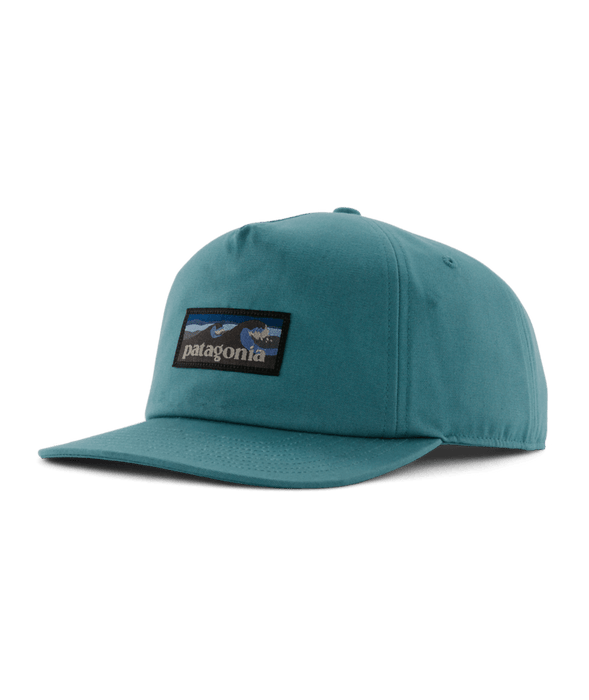 Patagonia Boardshort Label Funfarer Hat-Wetland Blue