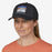 Patagonia Line Logo Ridge LoPro Trucker Hat-Ink Black