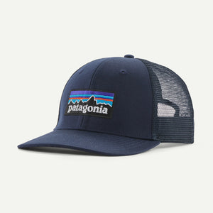 Patagonia P-6 Logo Trucker Hat-New Navy