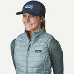 Patagonia P-6 Logo Trucker Hat-New Navy