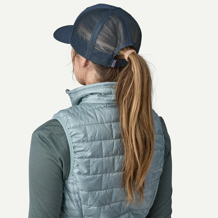 Patagonia P-6 Logo Trucker Hat-New Navy