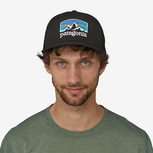 Patagonia Fitz Roy Horizons Trucker Hat-Black — REAL Watersports