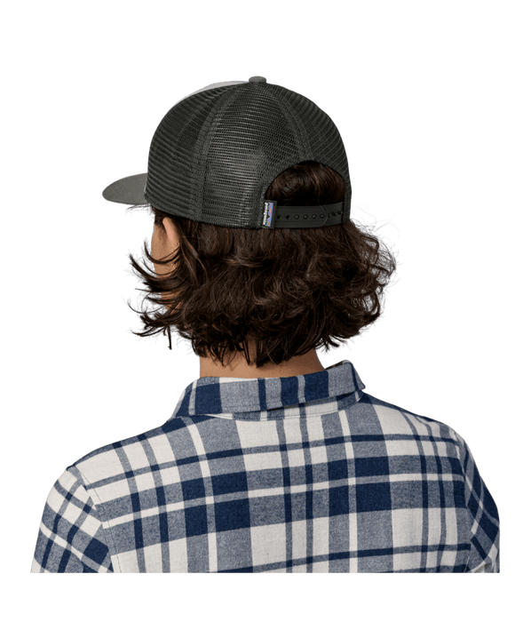 Patagonia Take a Stand Trucker Hat-Wild Grizz: Sleet Green