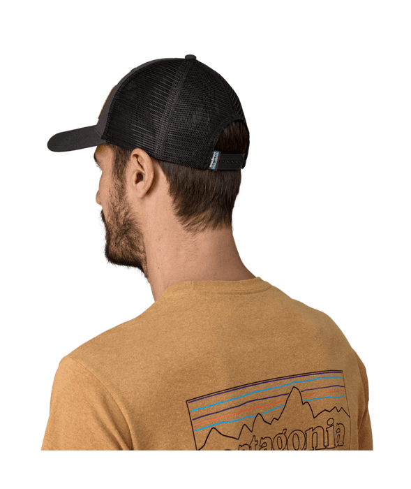 Patagonia Flying Fish LoPro Trucker Hat-Ink Black